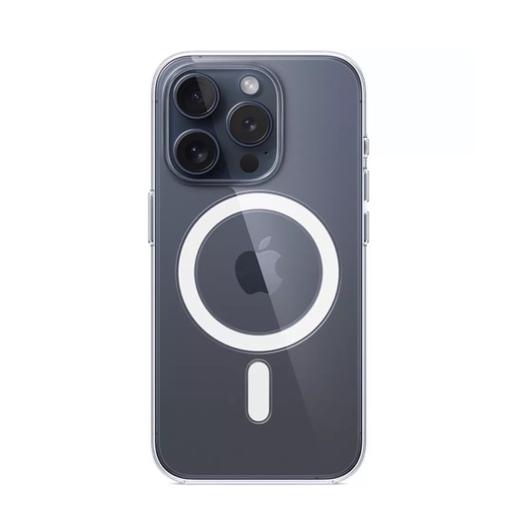 NIB Apple iPhone 15 Pro Clear Case with MagSafe - Picture 2 of 5